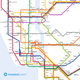 Illustration for article titled This NYC Subway Map Shows How Many Calories You Could Be Burning By Walking